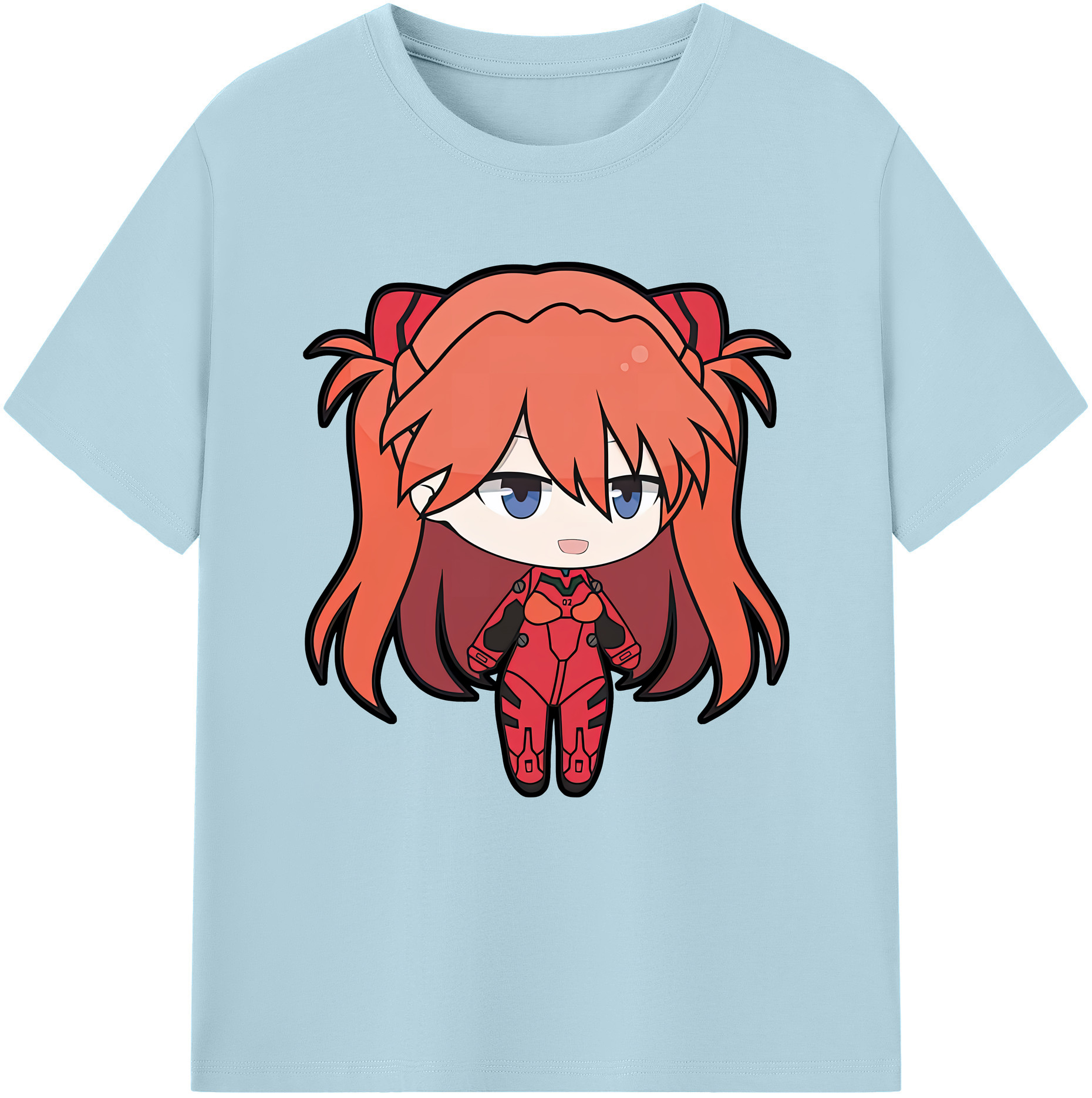 （画像用） EVA 新世紀エヴァンゲリオン 綿100％半袖Tシャツ（フロントプリント）